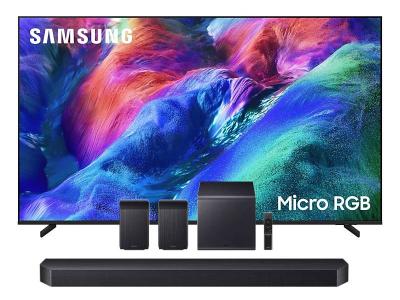 85" Samsung Micro RGB R85H Smart TV + Q-Series Soundbar - MRN85R85HAFXZC-HW-Q990H/ZC