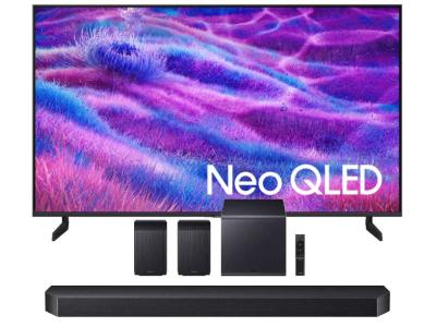 100" Samsung Neo QLED Smart TV + Q-series Soundbar - QN100QN80FFXZC-HW-Q990H/ZC