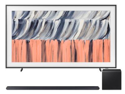 55" Samsung The Frame 4K Smart TV + 3.1.2 Channel Soundbar - QN55LS03HEFXZC-HW-S800D/ZC