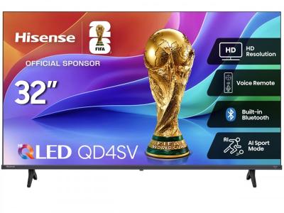32" Hisense Hi-QLED HD-Smart VIDAA TV - 32QD4SV