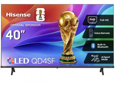 40" Hisense Hi-QLED Full HD-Smart Fire TV - 40QD4SF