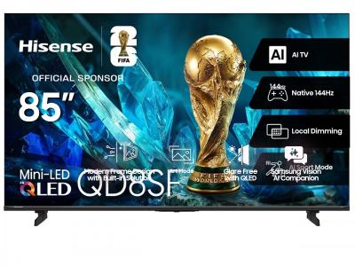 85" Hisense 85QD8SF Hi-QLED Mini-LED AI Fire TV