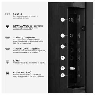 50" Hisense 50QD6SF Hi-QLED 4K UHD Fire Smart TV