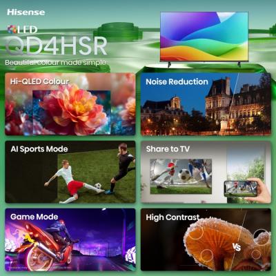 32" Hisense 32QD4HSR Hi-QLED HD Smart Roku TV