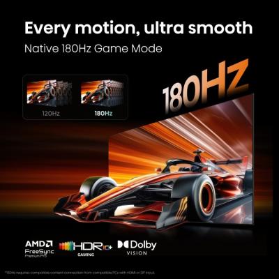 65" Hisense 65UR8SG RGB MiniLED AI Google TV