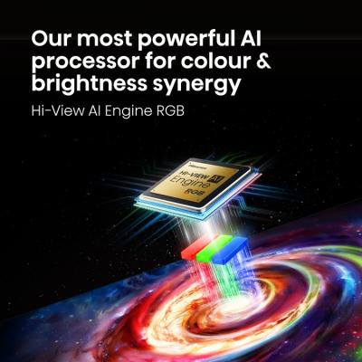 75" Hisense 75UR8SG RGB MiniLED AI Google TV