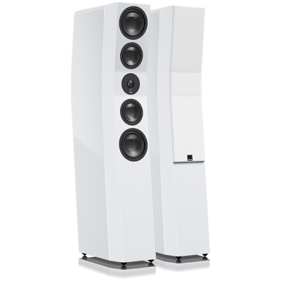 SVSound Ultra Evolution Tower 3-Way Tower Speaker - SVS-ULTRAEVOTOWERWHTGLS