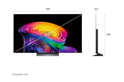 65" LG OLED65C6PUA OLED Evo AI C6 4K Smart TV 2026