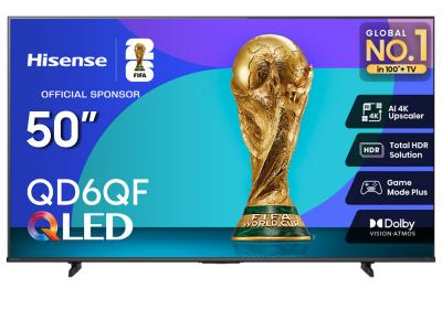 50" Hisense 50QD6QF Class QD6 Series QLED 4K Fire TV