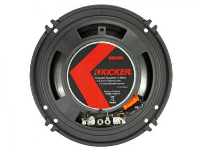 6.5" Kicker 2 Way Coaxial Speakers - 51KSC6504