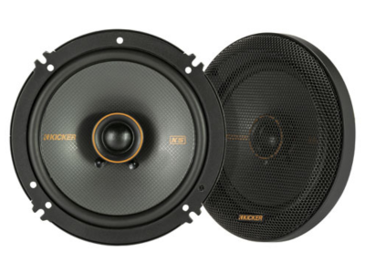 6.5" Kicker 2 Way Coaxial Speakers - 51KSC6504