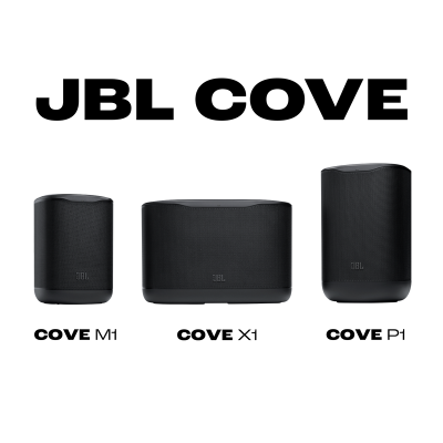 JBL Cove M1 Compact Wi-Fi home speaker - JBLCOVEM1BLKAM
