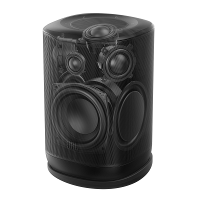 JBL Cove P1 Portable Wi-Fi Home Speaker with Dolby Atmos - JBLCOVEP1BLKAM