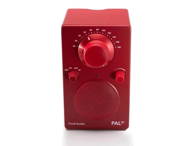 Tivoli PAL BT Generation 3 Portable Bluetooth Radio - PALBT3RED