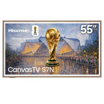 55" Hisense 55S7N Class S7 CanvasTV 4K QLED Google TV