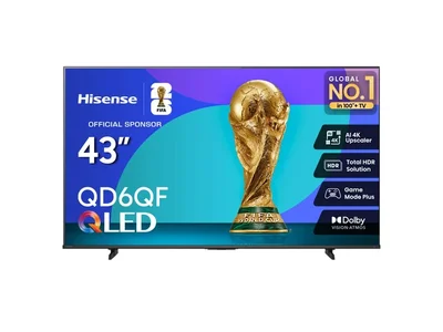 43" Hisense 43QD6QF Class QD6 Series QLED 4K Fire TV