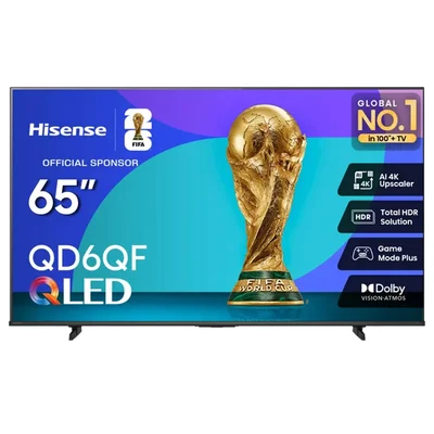 65" Hisense 65QD6QF Class QD6 Series QLED 4K Fire TV