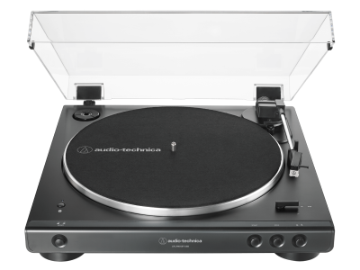 Audio Technica Fully Automatic Belt-Drive Wireless Turntable with USB and Analog - AT-LP60XBT-USB-BK