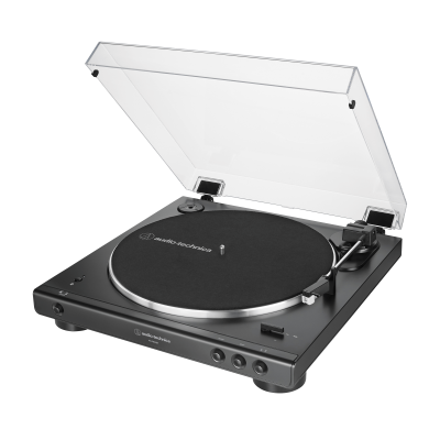 Audio Technica Fully Automatic Wireless Belt-Drive Turntable - AT-LP60XBT-BK