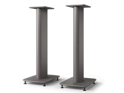 KEF Floor Stand With Spike Discs In Titanium Grey - S2FLOORSTANDG