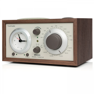 Tivoli Audio Model Three BT Bluetooth Clock Radio with USB - MODELTHREEW