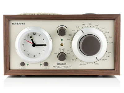 Tivoli Audio Model Three BT Bluetooth Clock Radio with USB - MODELTHREEW
