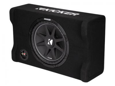 Kicker 12 Inch Down Firing  Comp 4-Ohm Enclosure - 48CDF124