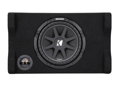 Kicker 10 Inch Down-Firing Comp 4-Ohm Enclosure - 48CDF104