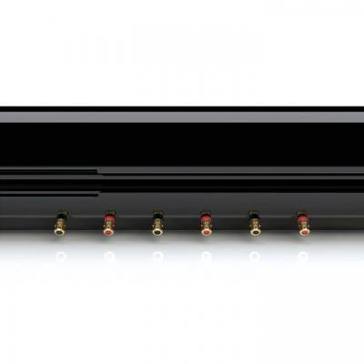 KEF Center Channel Speaker In High Gloss Black - HTC8001