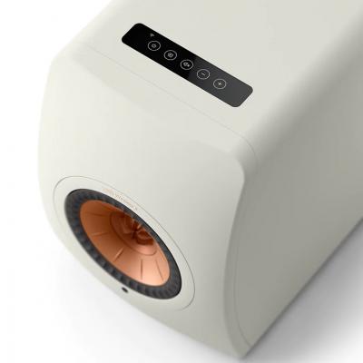 KEF LS50 Ultimate Wireless HiFi Speakers In Mineral White - LS50WIIW