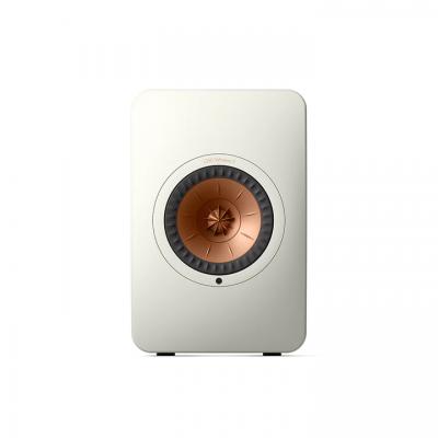 KEF LS50 Ultimate Wireless HiFi Speakers In Mineral White - LS50WIIW