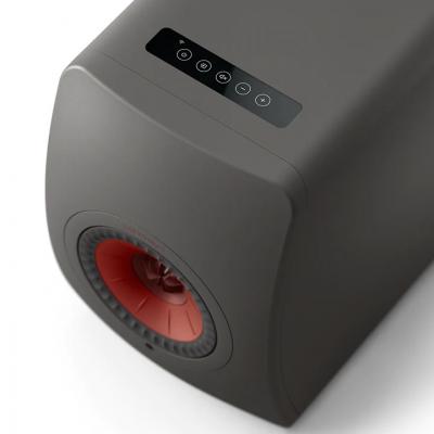 KEF LS50 Ultimate Wireless HiFi Speakers In Titanium Grey - LS50WIIG