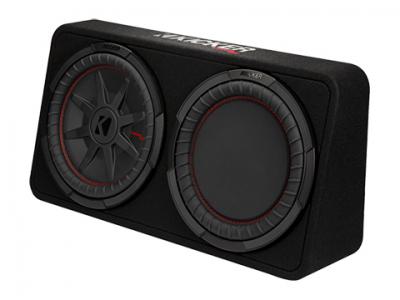 Kicker 12 2 ohm CompRT Loaded Subwoofer Enclosure - 48TCWRT122