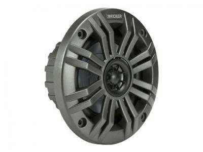 Kicker KM Series 4 Inch 2 Ohm Coaxial Marine Speaker - 45KM42