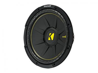 Kicker 12" CompC 4 Ohm DVC Car Subwoofer - 44CWCD124