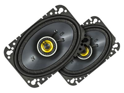 Kicker CS Series 4x6-inch Coaxial Speaker - 46CSC464