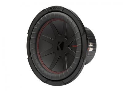 Kicker 10 Inch CompR 2Ω Dual Voice Coil Subwoofer  - 48CWR102