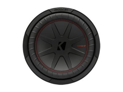 Kicker 10 Inch CompR 4Ω Dual Voice Coil Subwoofer - 48CWR104