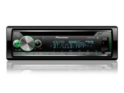 Pioneer CD Receiver with Smart Sync App Compatibility and Built-in Bluetooth - DEH-S5200BT