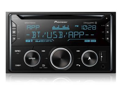 Pioneer Double DIN CD Receiver with Enhanced Audio Functions, Improved ARC App Compatibility - FH-S722BS