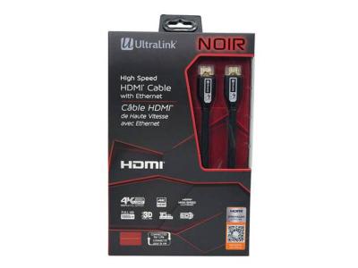 Ultralink 6M Noir High Speed HDMI Cable - ULN6MP