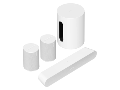 Sonos Immersive Set with Ray SubMini and Era 100 - Immersive Set with Ray (Ray Sub Mini Era 100) (W)