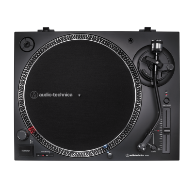 Audio Technica Direct-Drive Turntable (Analog & USB) in Black - ATLP120XB