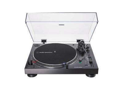 Audio Technica Direct-Drive Turntable (Analog & USB) in Black - ATLP120XB