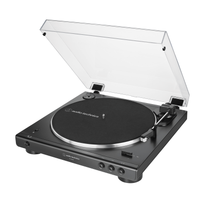 Audio Technica Fully Automatic Wireless Belt-Drive Turntable - ATLP60XBB