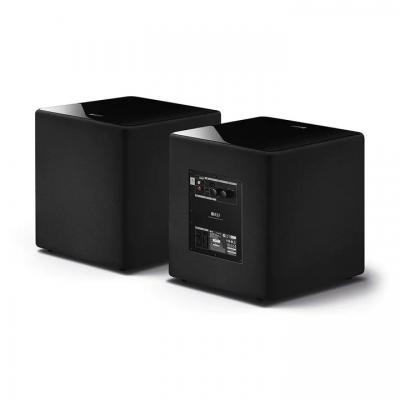 KEF 10 Inch 300 Watts RMS Powered Subwoofer in Black - KUBE10