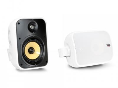 PSB Speakers Weatherproof Universal Indoor/Outdoor Speakers In White - CS500W
