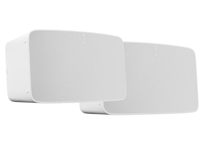 Sonos Pair of 2 Wireless Speaker in White color - FIVE2W