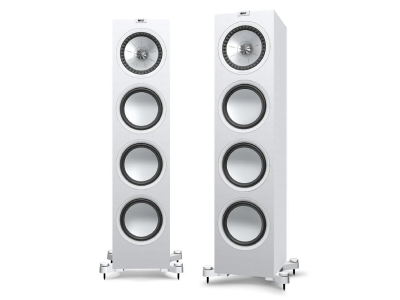 KEF Q Series Flagship 2.5-way Floorstanding Speakers in Satin White - Q950W