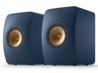 KEF LS50 Meta Two Way Bass Reflex Bookshelf Loudspeakers - LS50METBL